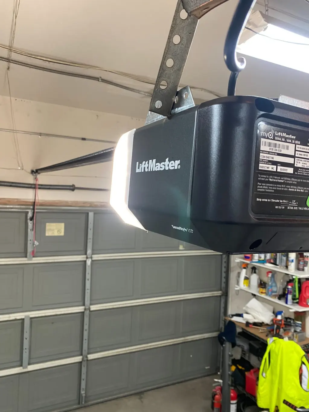 Garage door opener unit