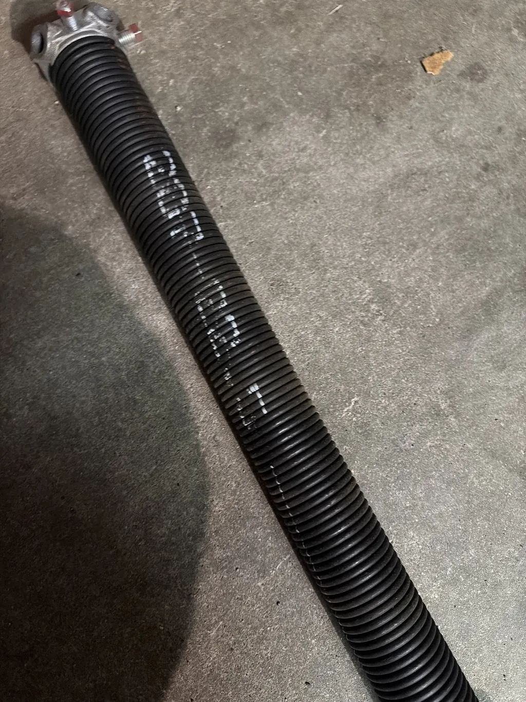 New torsion spring ready to install